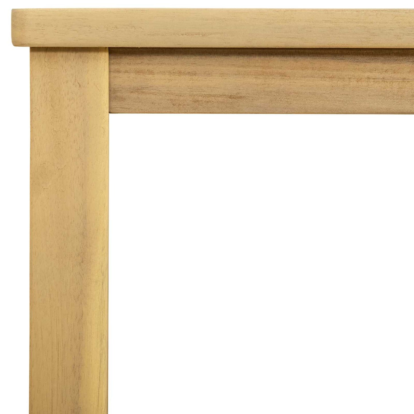 Tavolo consolle da giardino Acacia chiaro 80 x 35 x 75 cm | homemem39