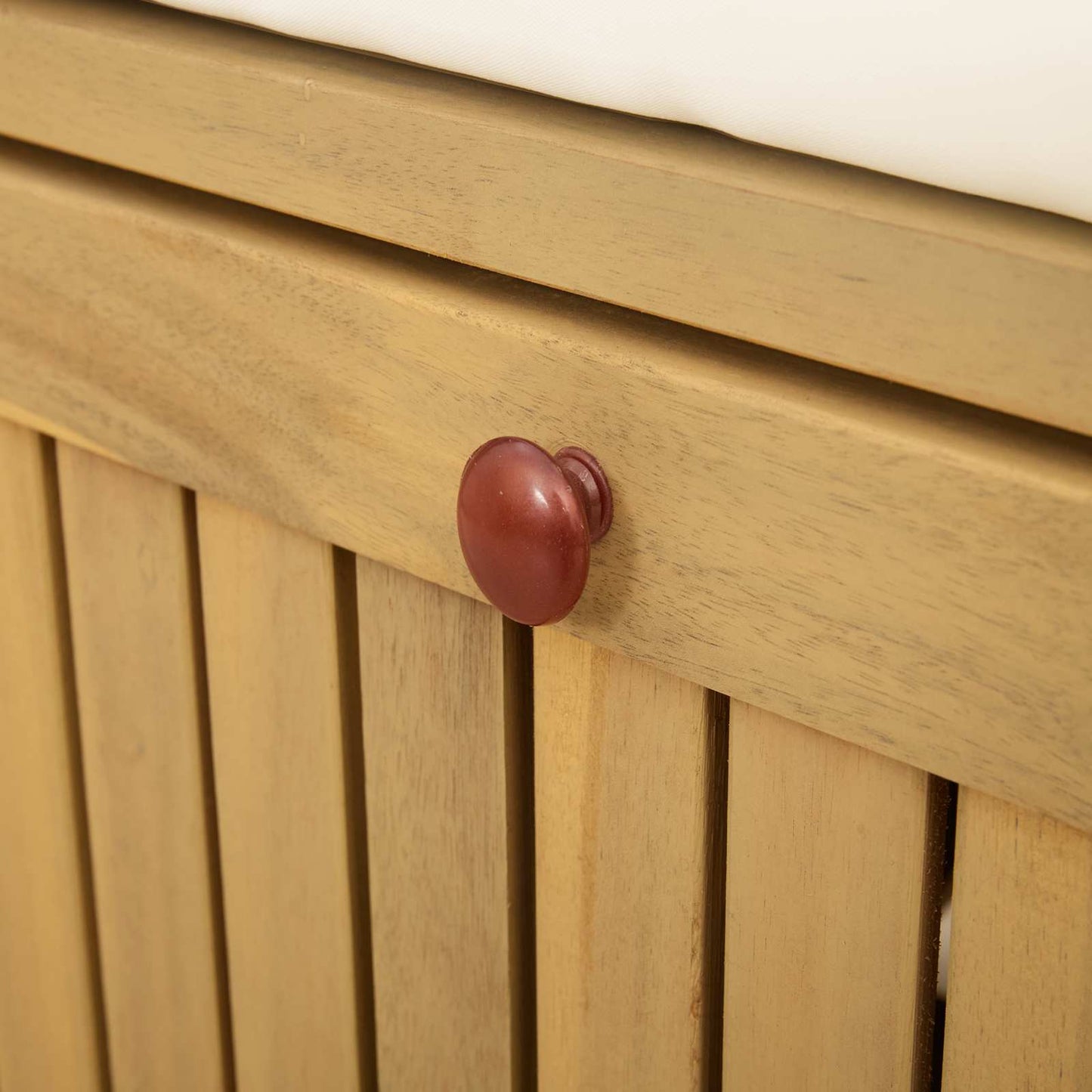 Panchina con contenitore con cuscino con porta 148 x 63 x 84 cm | homemem39