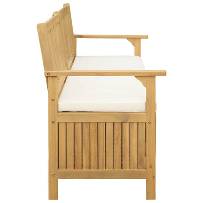 Panchina con contenitore con cuscino con porta 148 x 63 x 84 cm | homemem39