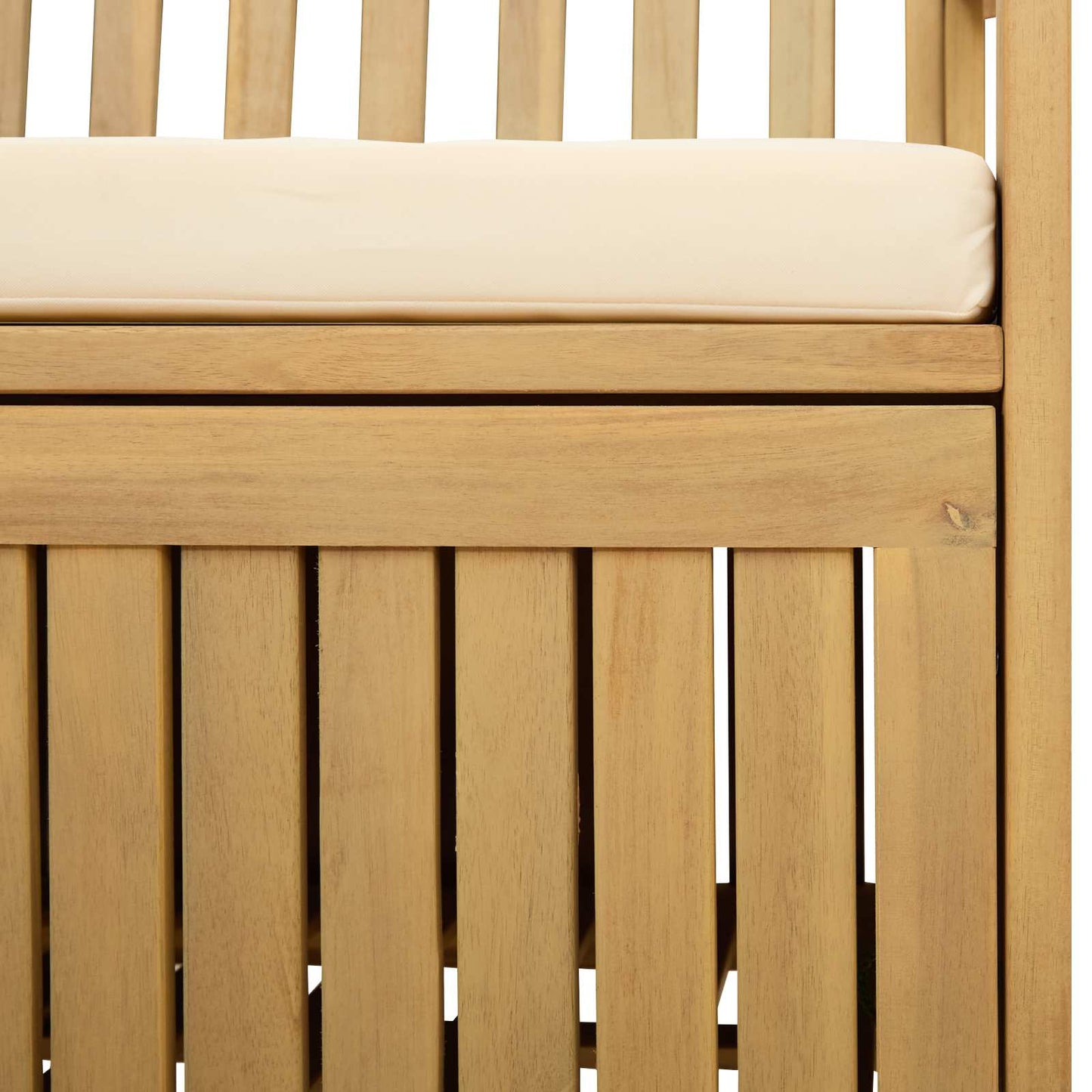Panchina con contenitore con cuscino con porta 170 x 63 x 84 cm | homemem39