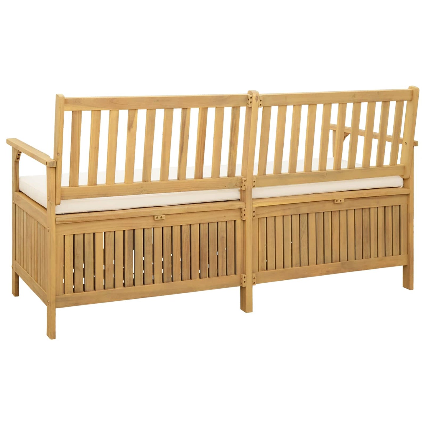 Panchina con contenitore con cuscino con porta 170 x 63 x 84 cm | homemem39
