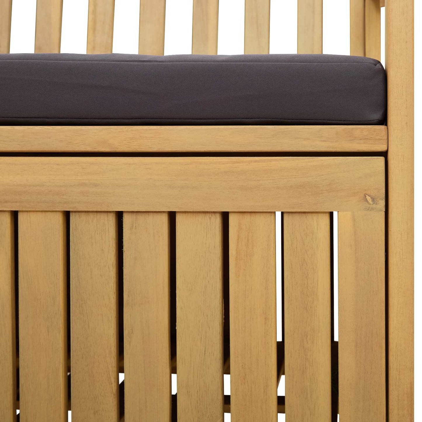 Panchina con contenitore con cuscino con porta 170 x 63 x 84 cm | homemem39