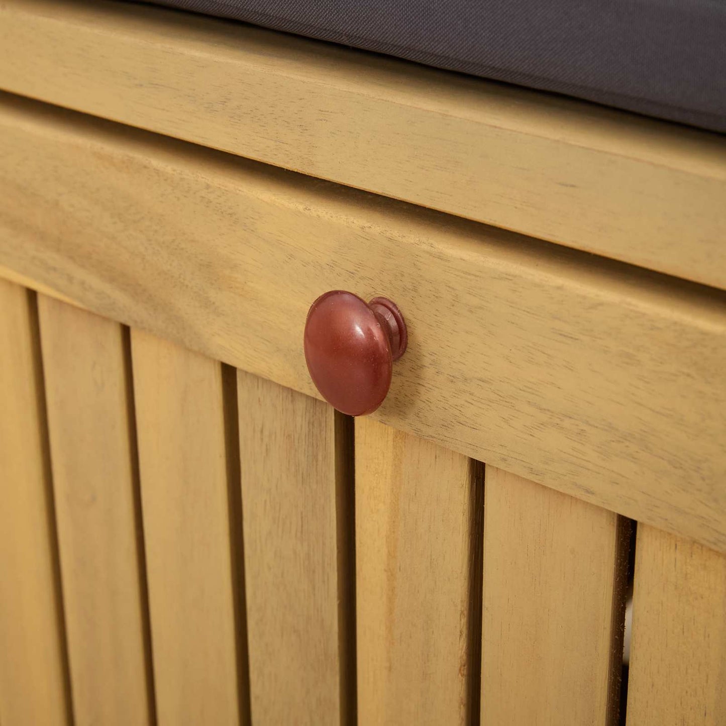 Panchina con contenitore con cuscino con porta 170 x 63 x 84 cm | homemem39