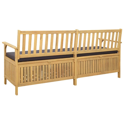 Panchina con contenitore con cuscino con porta 170 x 63 x 84 cm | homemem39