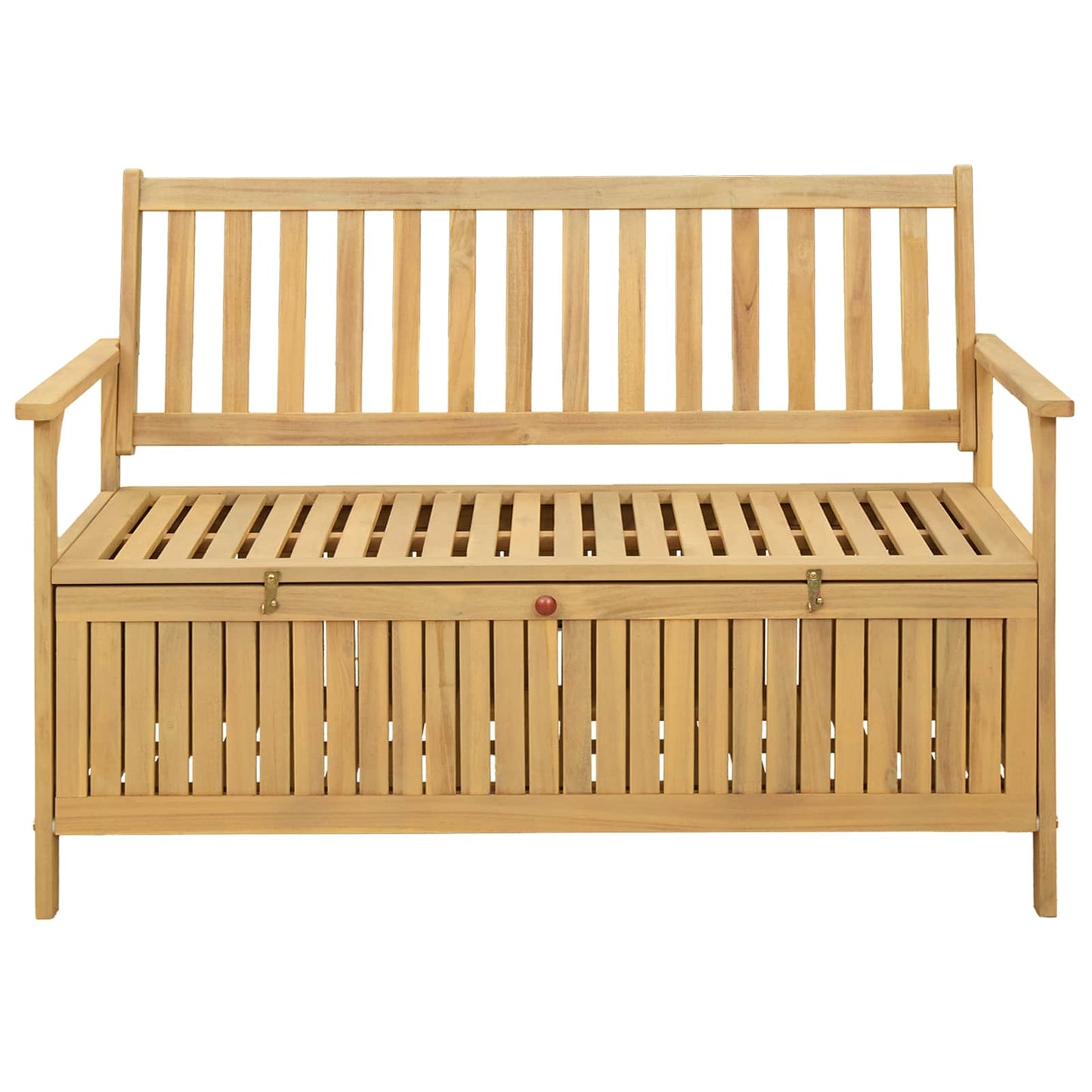 Panchina con contenitore 120 x 63 x 84 cm Acacia Solido | homemem39