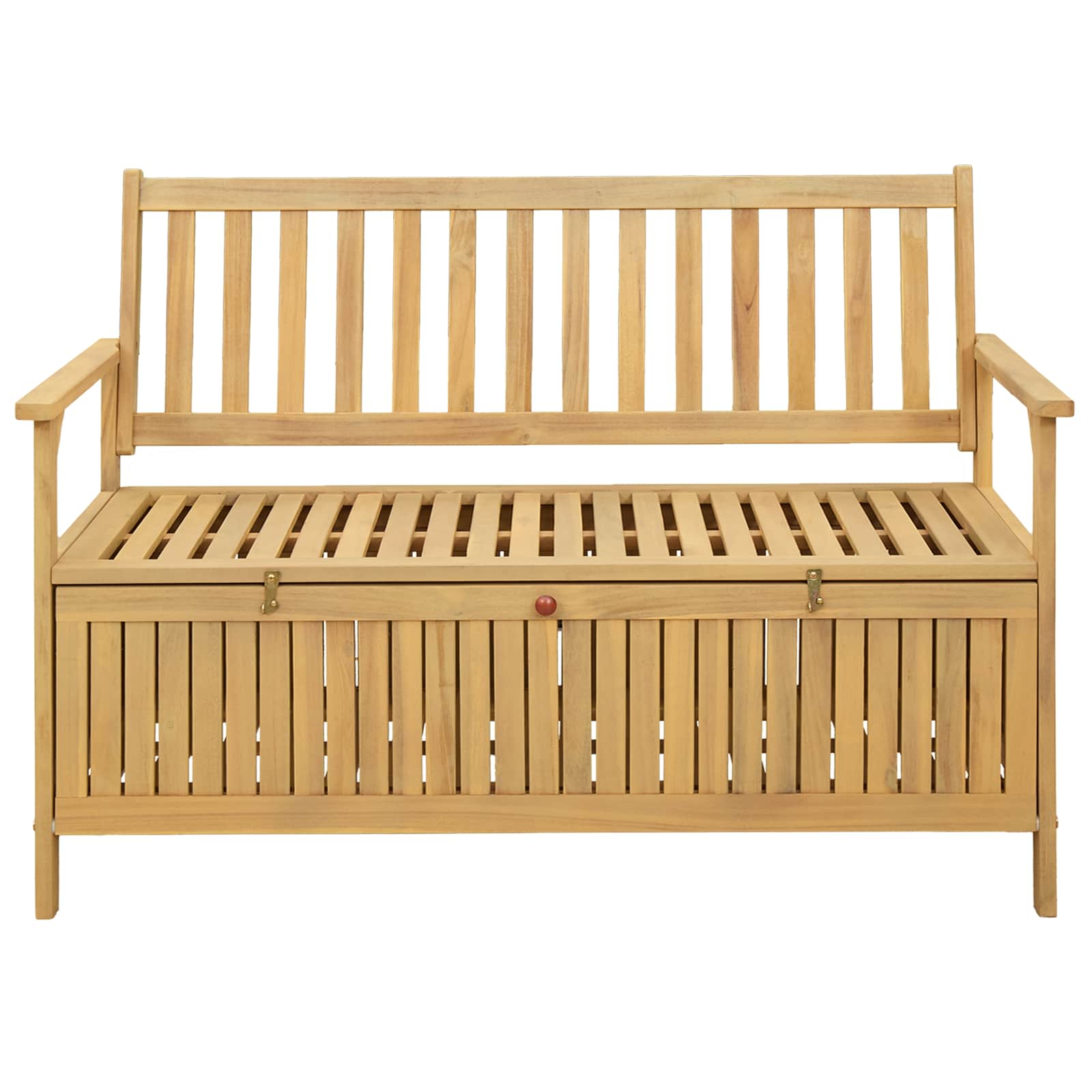Panchina con contenitore 120 x 63 x 84 cm Acacia Solido | homemem39