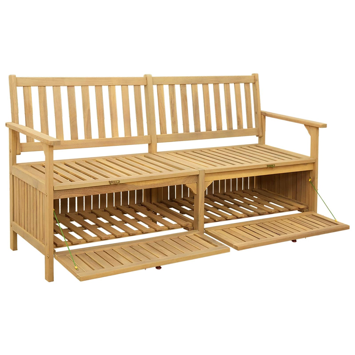 Panchina con contenitore 148 x 63 x 84 cm Acacia Solido | homemem39