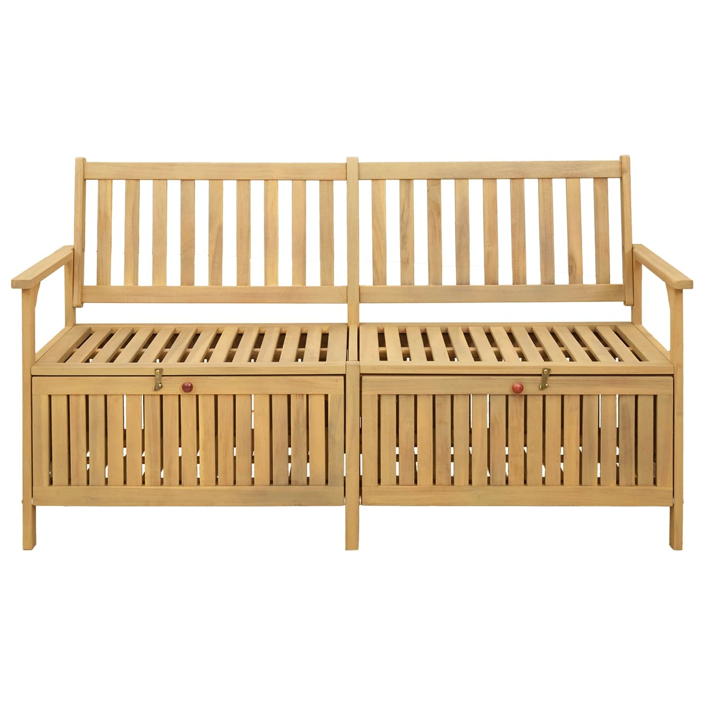 Panchina con contenitore 148 x 63 x 84 cm Acacia Solido | homemem39