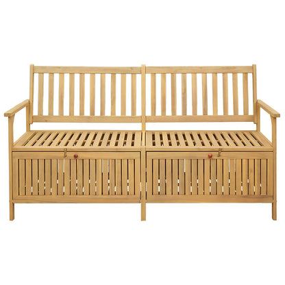 Panchina con contenitore 170 x 63 x 84 cm Acacia Solido | homemem39
