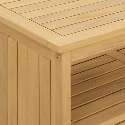 Tavolo consolle da giardino Acacia chiaro 80 x 35 x 75 cm | homemem39