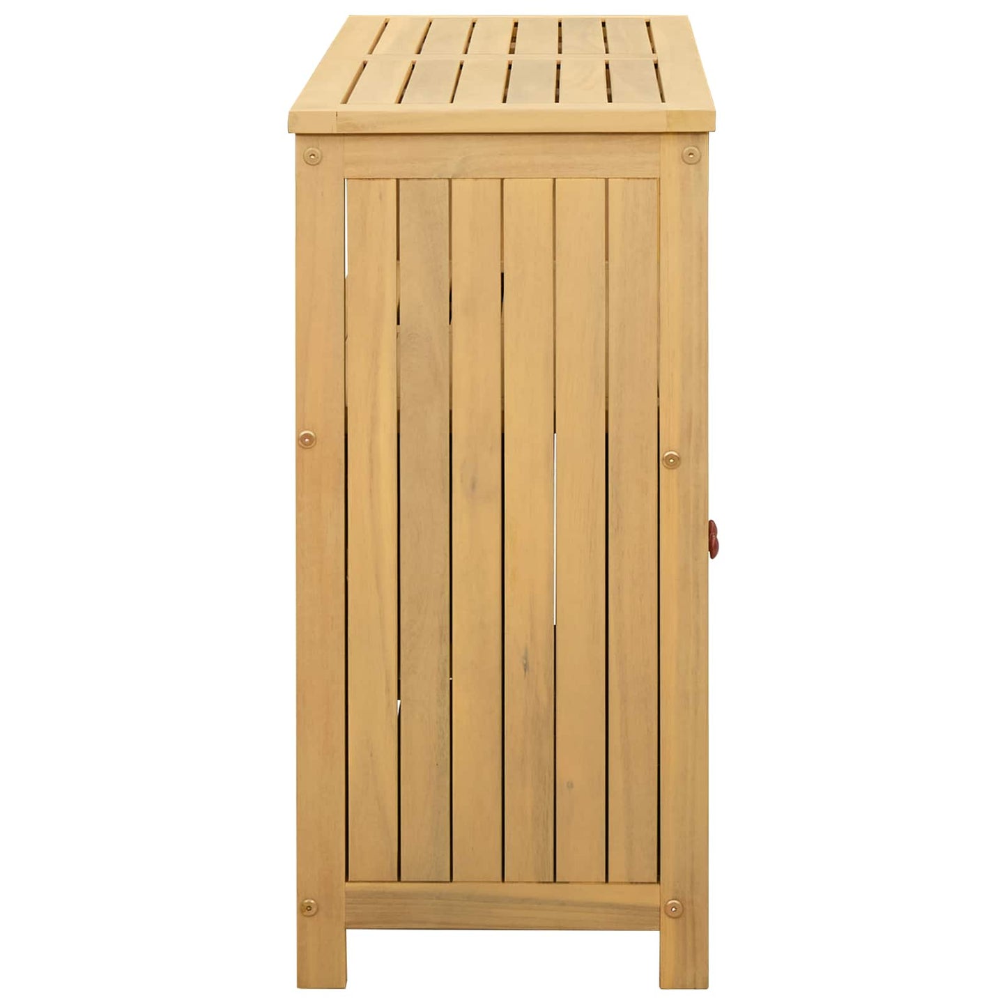 Tavolo consolle da giardino Acacia chiaro 80 x 35 x 75 cm | homemem39