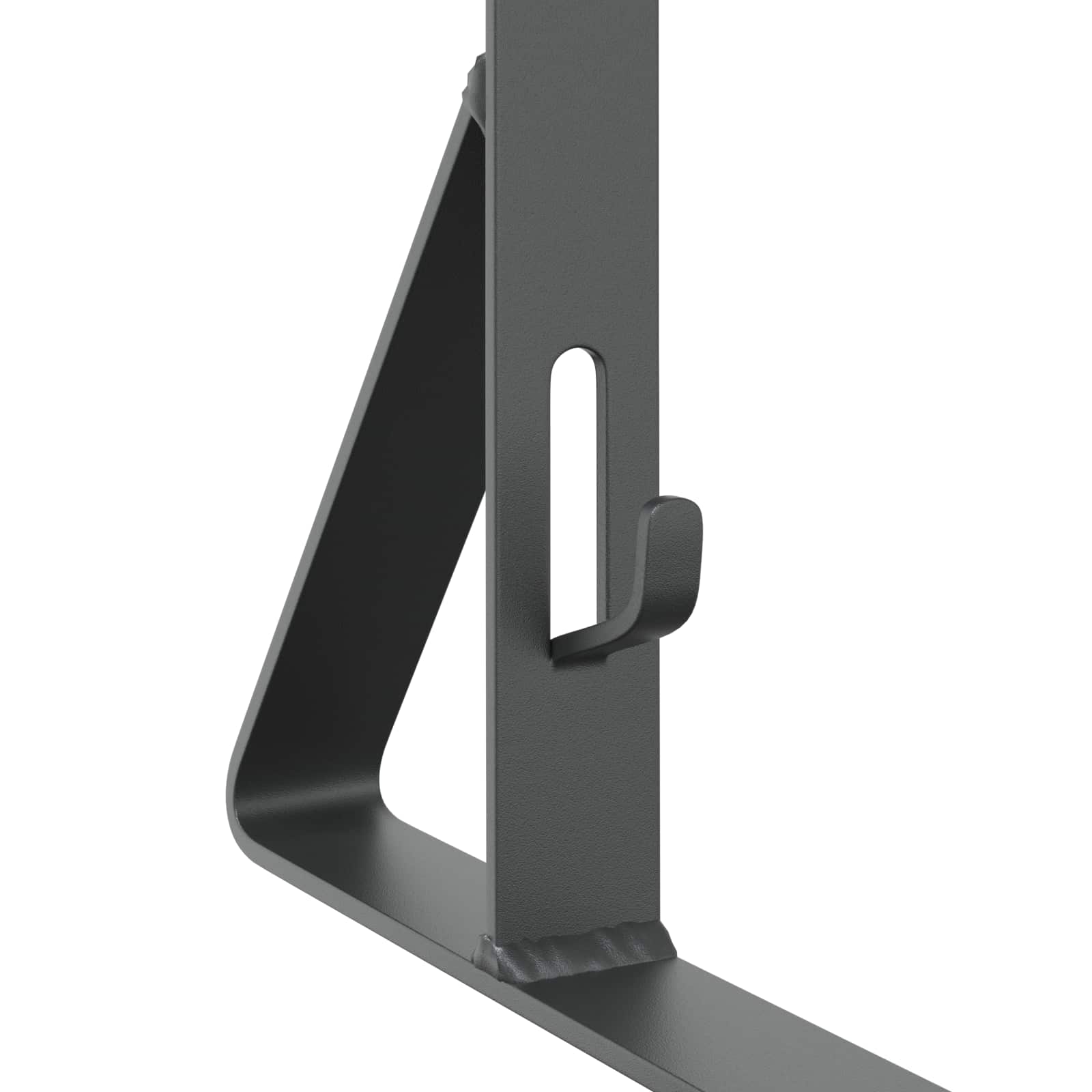 Supporto per guardia della neve 2 pcs Antracite Acciaio | homemem39