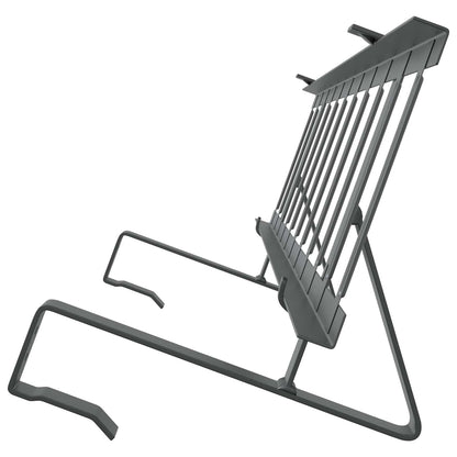 Guardia per neve sul tetto Antracite 100 x 29,5 x 34,5 cm