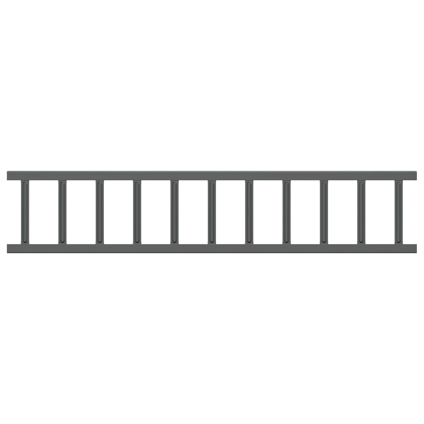 Guardia per neve sul tetto Antracite 300 x 2,5 x 20 cm Acciaio | homemem39