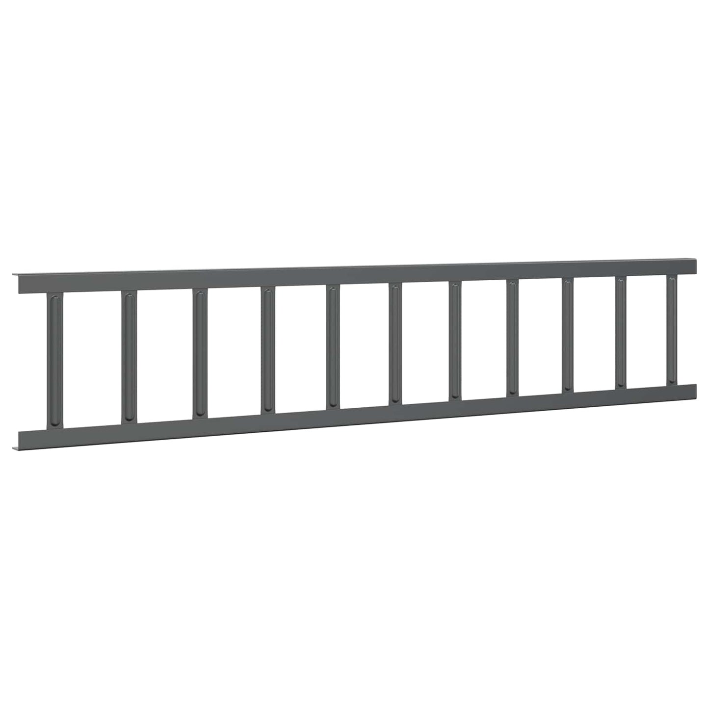 Guardia per neve sul tetto Antracite 1200 x 2,5 x 20 cm Acciaio