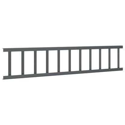 Guardia per neve sul tetto Antracite 1200 x 2,5 x 20 cm Acciaio