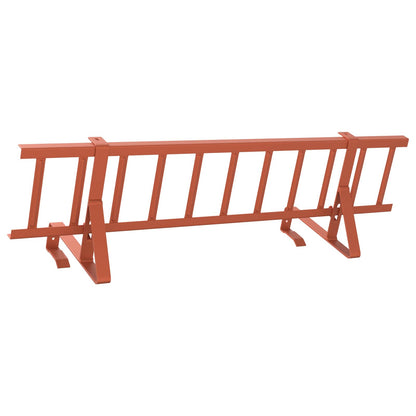 Guardia per neve sul tetto Rosso 300 x 29,5 x 34,5 cm Acciaio | homemem39