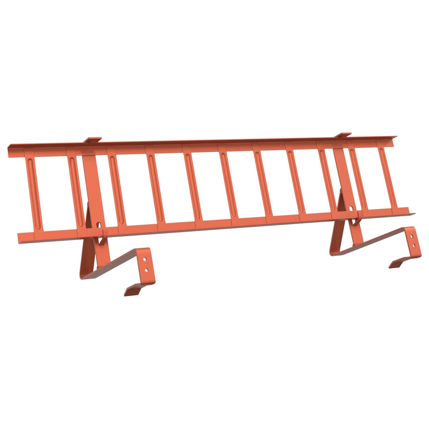 Guardia per neve sul tetto Rosso 800 x 29,5 x 34,5 cm Acciaio | homemem39