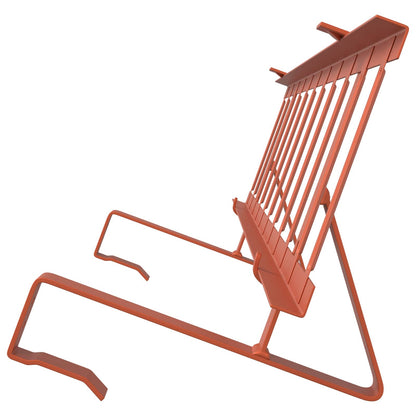 Guardia per neve sul tetto Rosso 800 x 29,5 x 34,5 cm Acciaio | homemem39