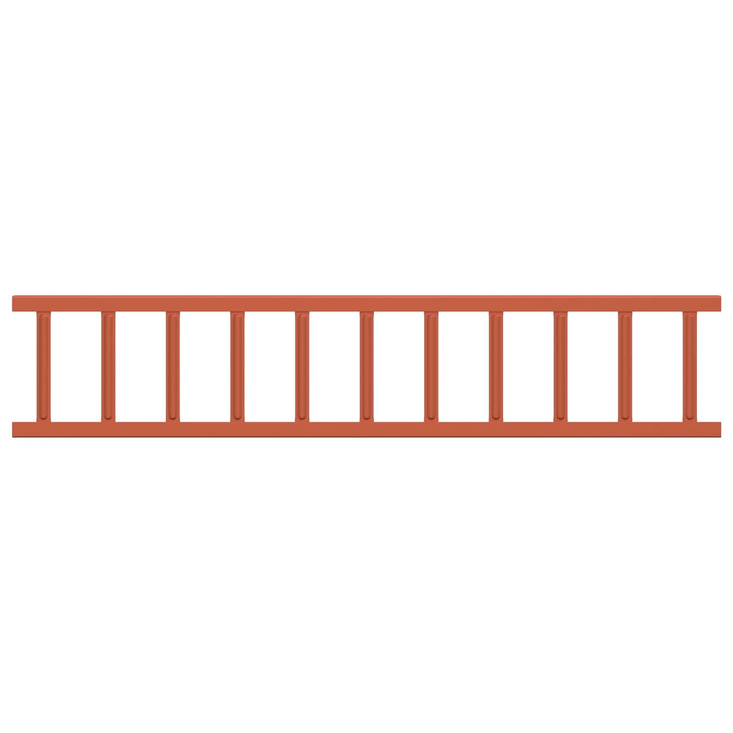 Guardia per neve sul tetto Rosso 100 x 2,5 x 20 cm Acciaio | homemem39