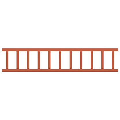 Guardia per neve sul tetto Rosso 100 x 2,5 x 20 cm Acciaio | homemem39