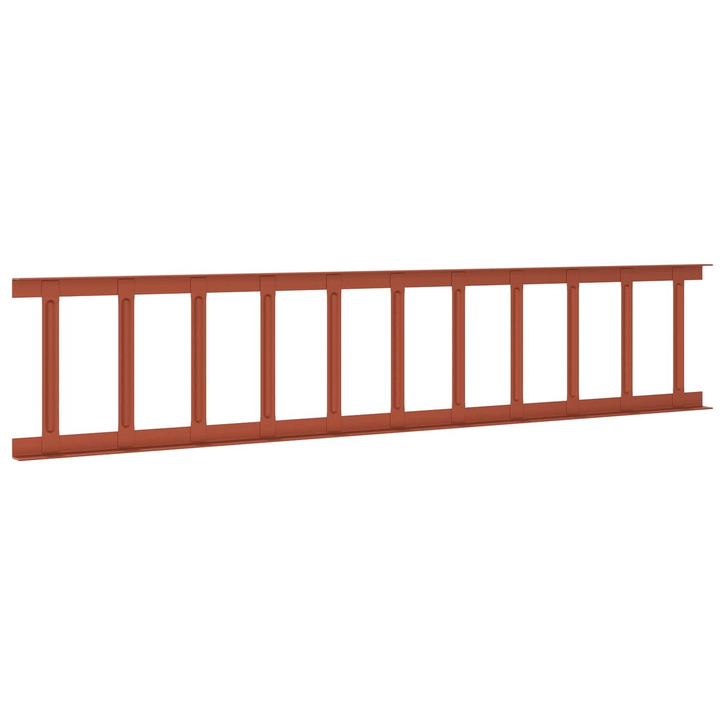 Guardia per neve sul tetto Rosso 300 x 2,5 x 20 cm Acciaio | homemem39