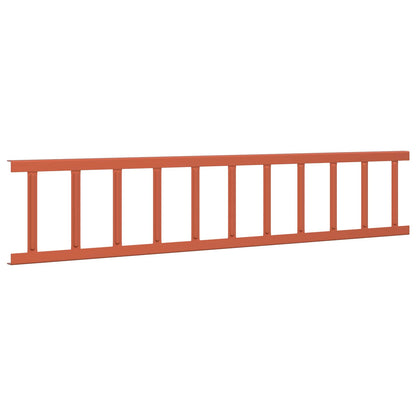 Guardia per neve sul tetto Rosso 600 x 2,5 x 20 cm Acciaio | homemem39