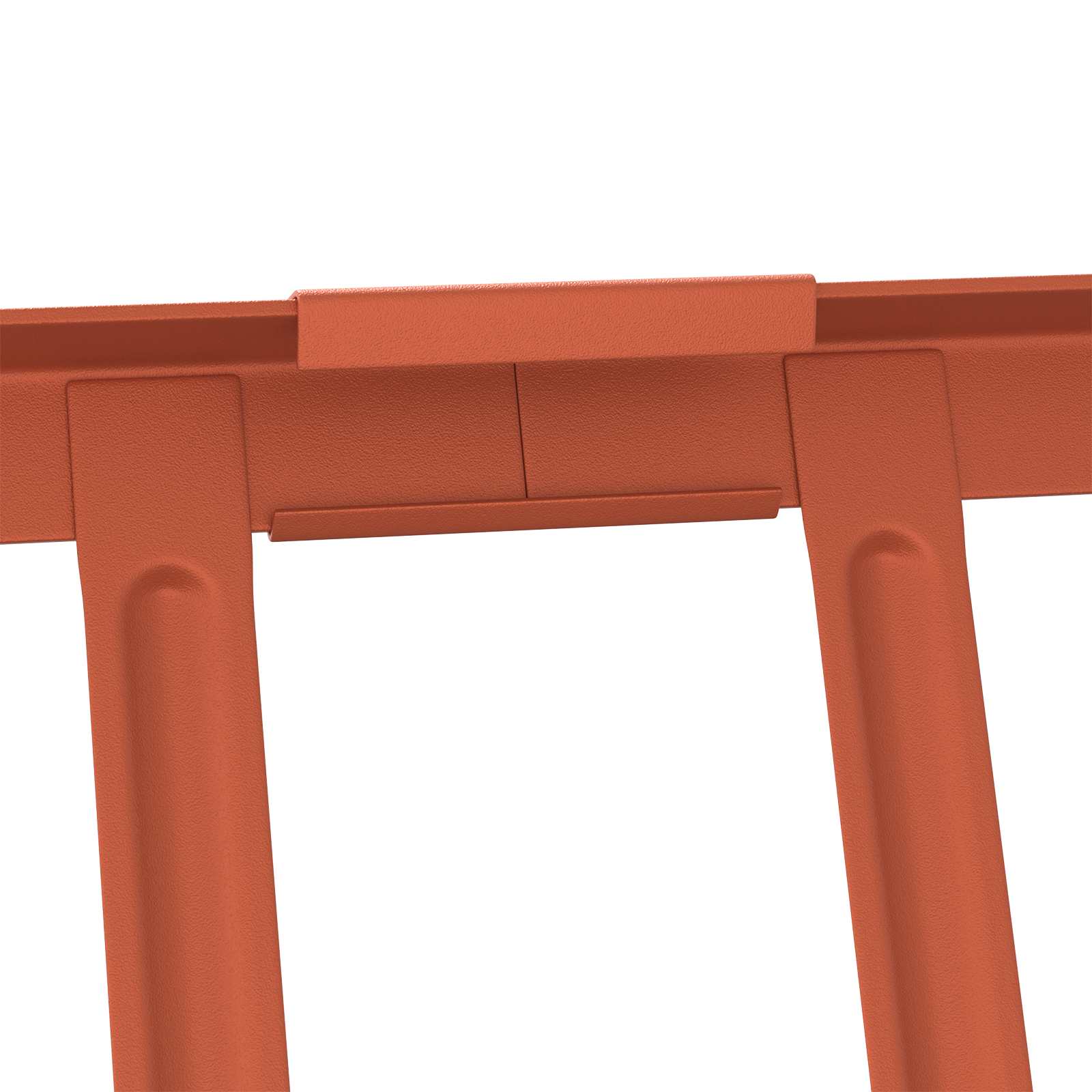 Guardia per neve sul tetto Rosso 1200 x 2,5 x 20 cm Acciaio | homemem39