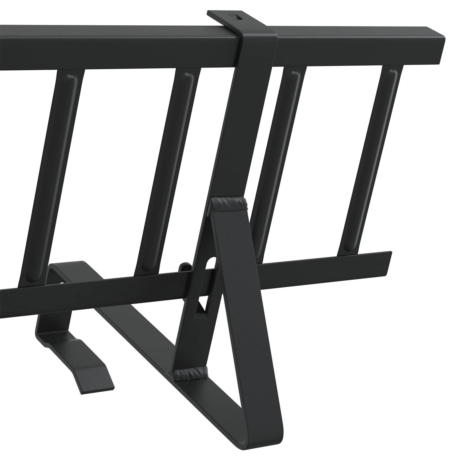 Guardia per neve sul tetto Nero 100 x 29,5 x 34,5 cm Acciaio | homemem39