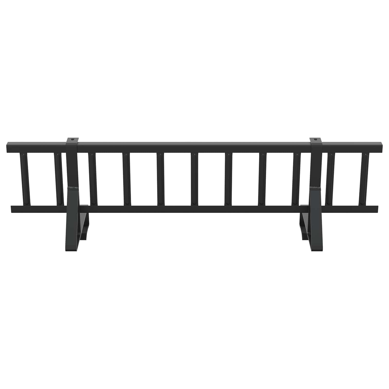 Guardia per neve sul tetto Nero 100 x 29,5 x 34,5 cm Acciaio | homemem39