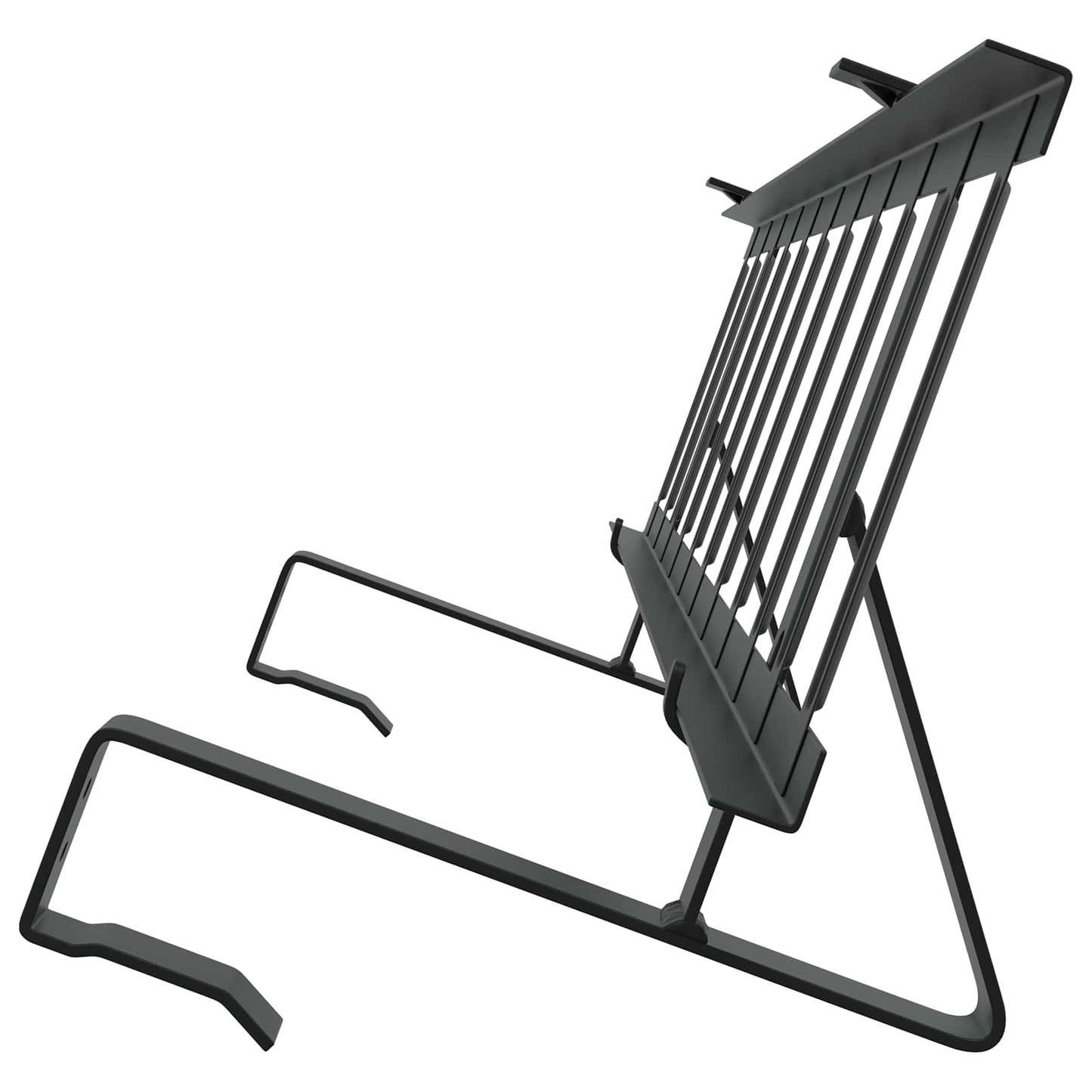 Guardia per neve sul tetto Nero 100 x 29,5 x 34,5 cm Acciaio | homemem39