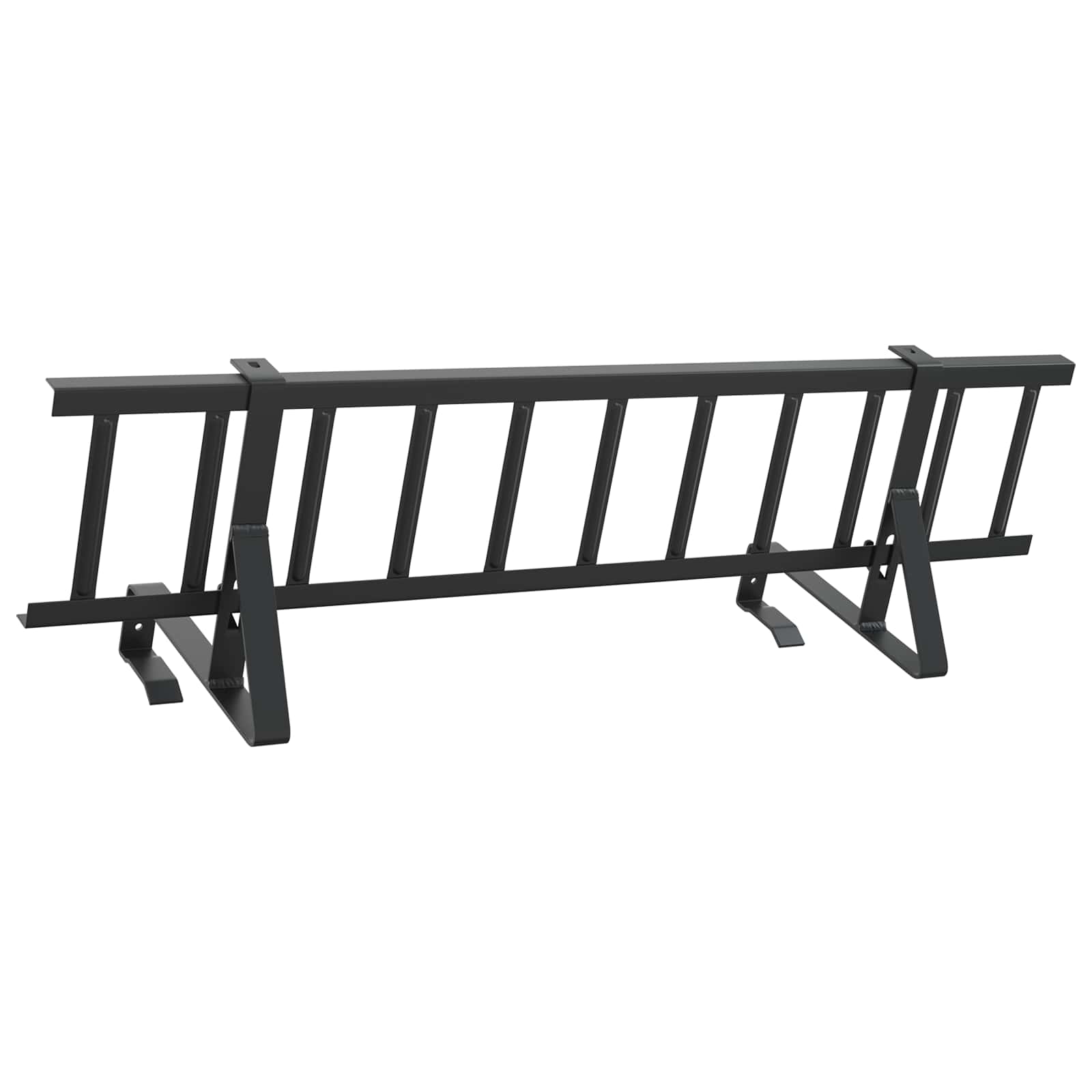Guardia per neve sul tetto Nero 300 x 29,5 x 34,5 cm Acciaio | homemem39