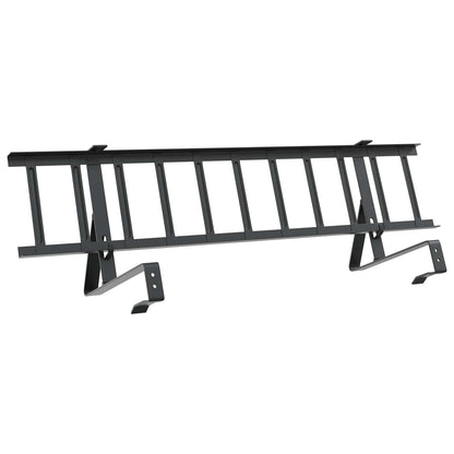 Guardia per neve sul tetto Nero 300 x 29,5 x 34,5 cm Acciaio | homemem39