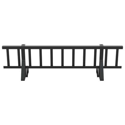 Guardia per neve sul tetto Nero 300 x 29,5 x 34,5 cm Acciaio | homemem39