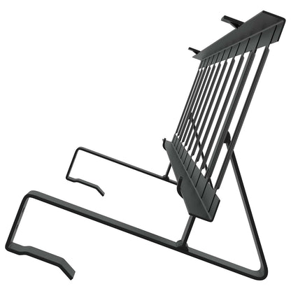 Guardia per neve sul tetto Nero 300 x 29,5 x 34,5 cm Acciaio | homemem39