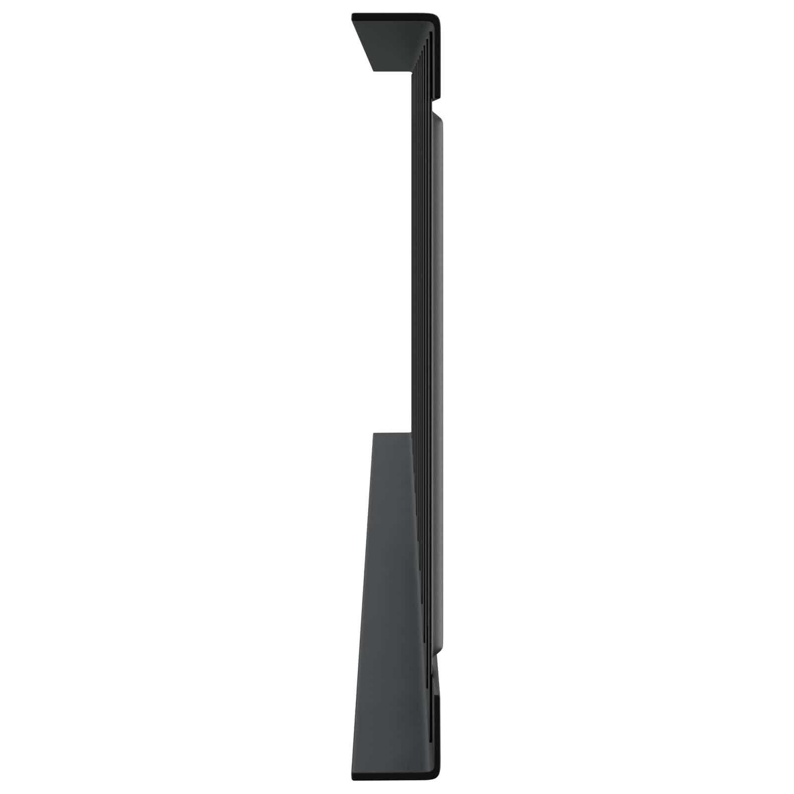 Guardia per neve sul tetto Nero 600 x 2,5 x 20 cm Acciaio | homemem39