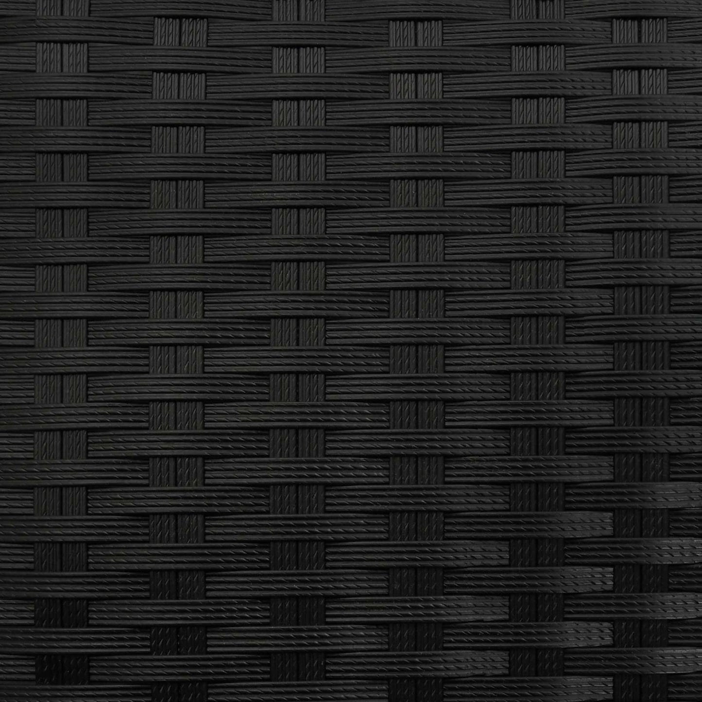 Tavolo laterale Nero polyrattan | homemem39