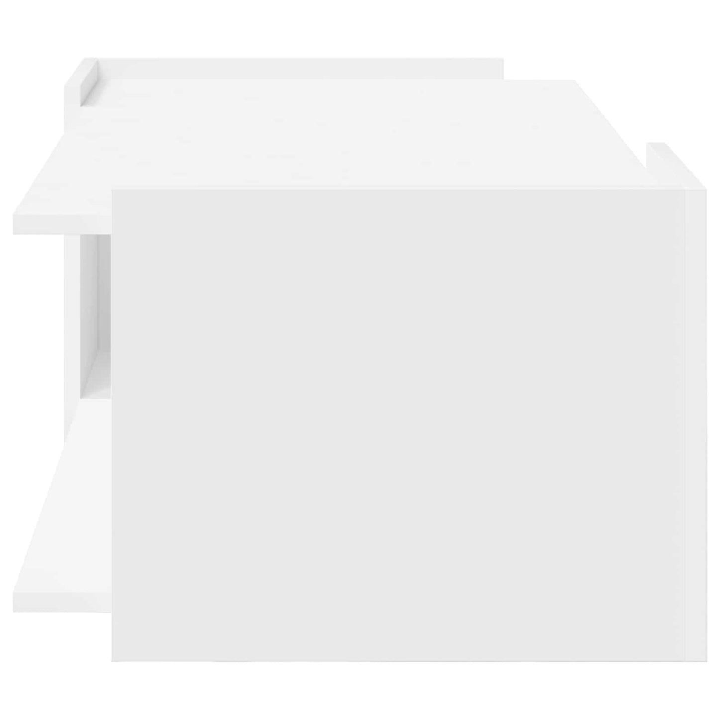 Tavolino da salotto Bianco 90 x 50 x 33 cm Legno ingegnerizzato