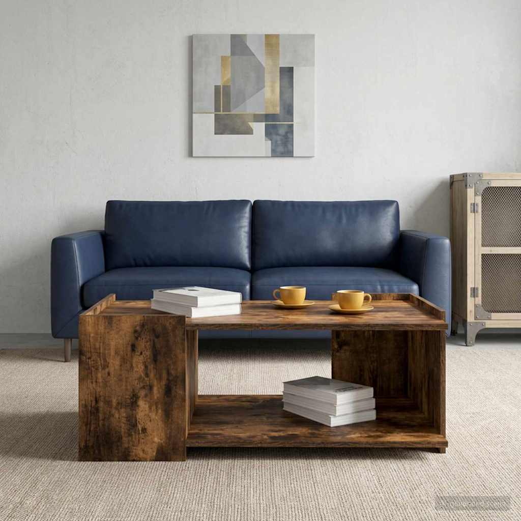 Tavolino da salotto Rovere Fumo 90 x 50 x 33 cm | homemem39