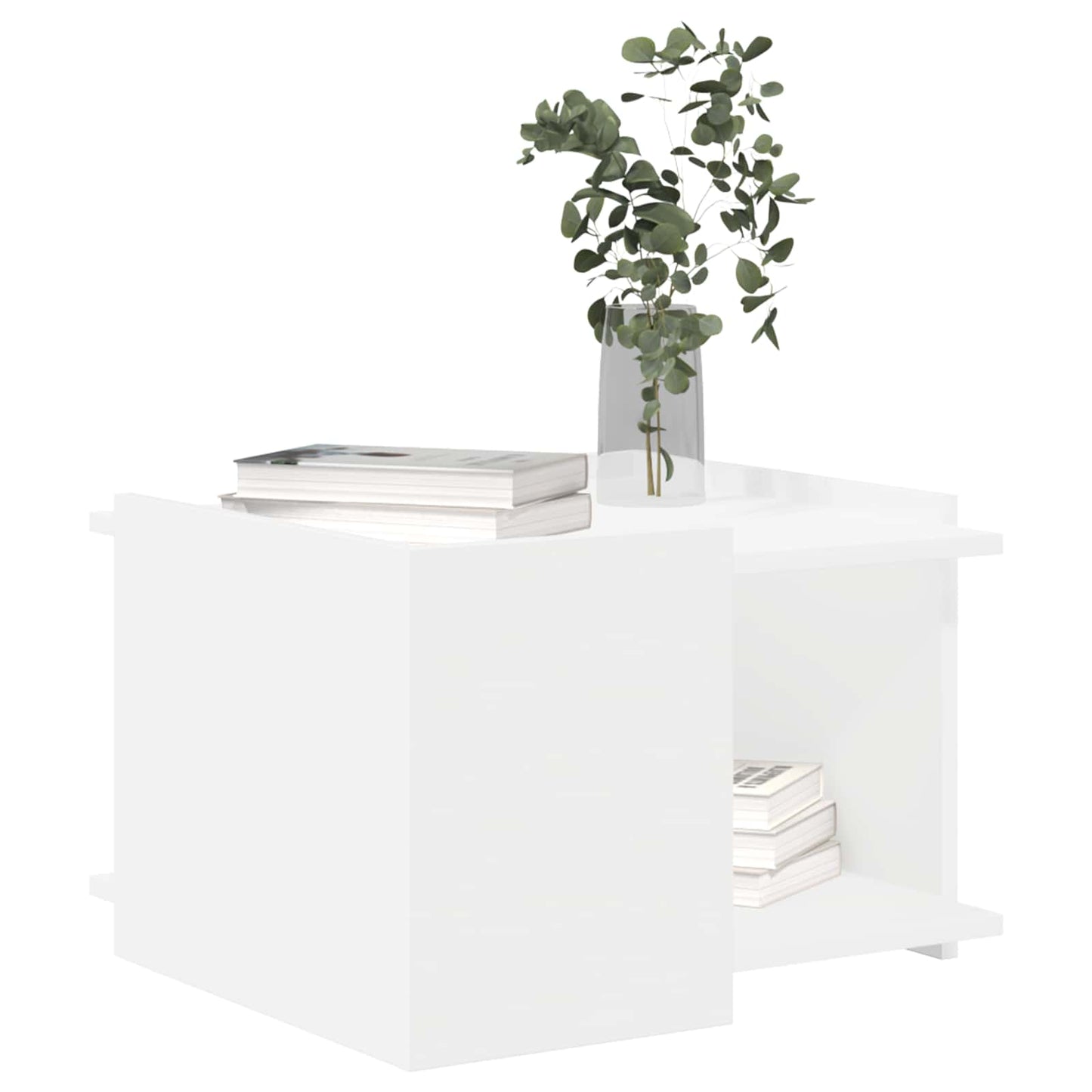 Tavolino da salotto Bianco 50,5 x 50 x 33 cm