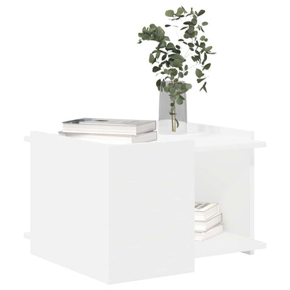 Tavolino da salotto Bianco 50,5 x 50 x 33 cm