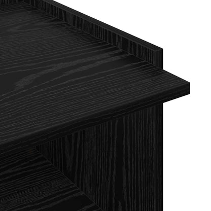 Tavolino da salotto Rovere Nero 50,5 x 50 x 33 cm | homemem39