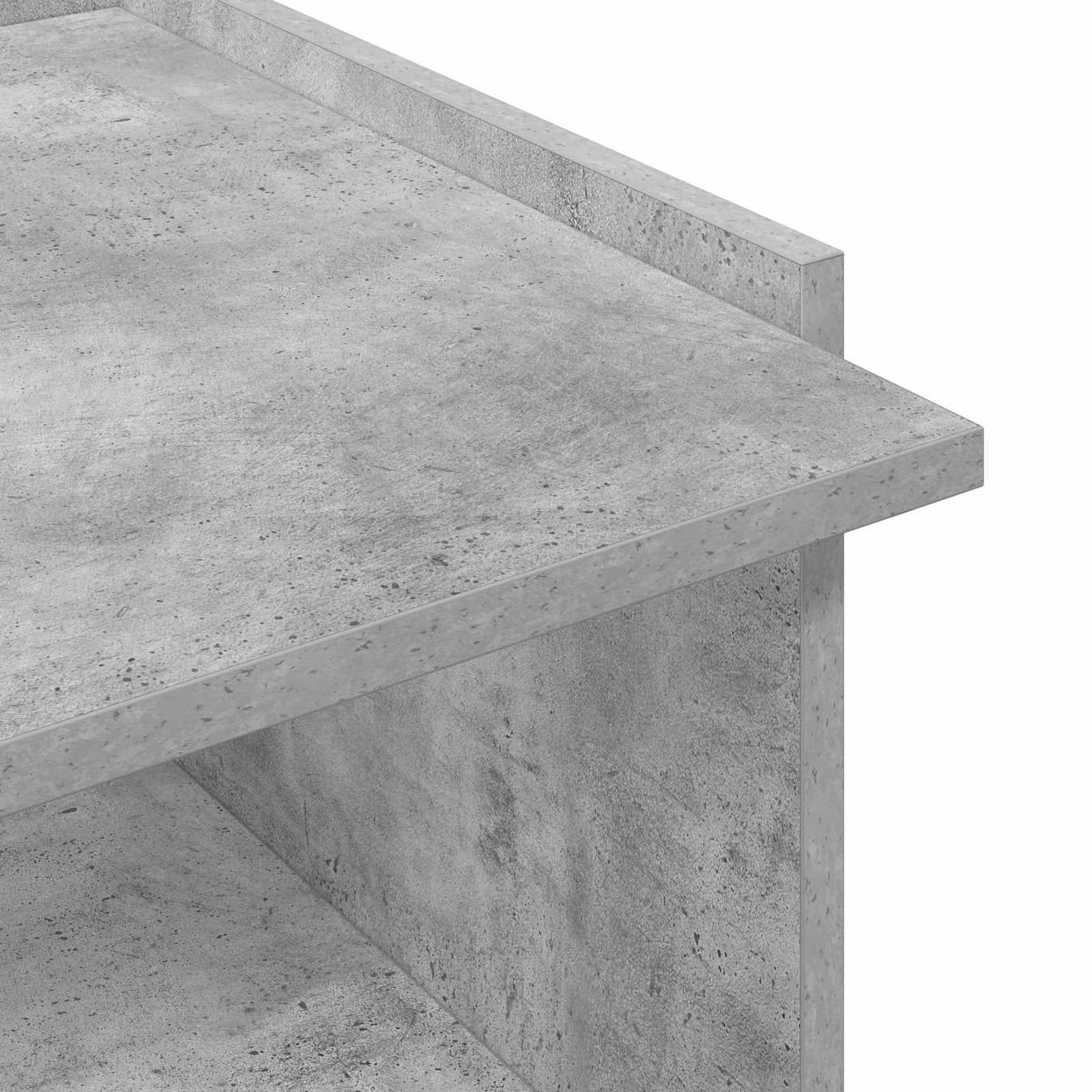 Tavolino da salotto Grigio Cemento 50,5 x 50 x 33 cm