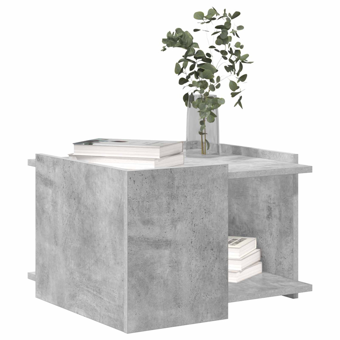 Tavolino da salotto Grigio Cemento 50,5 x 50 x 33 cm | homemem39
