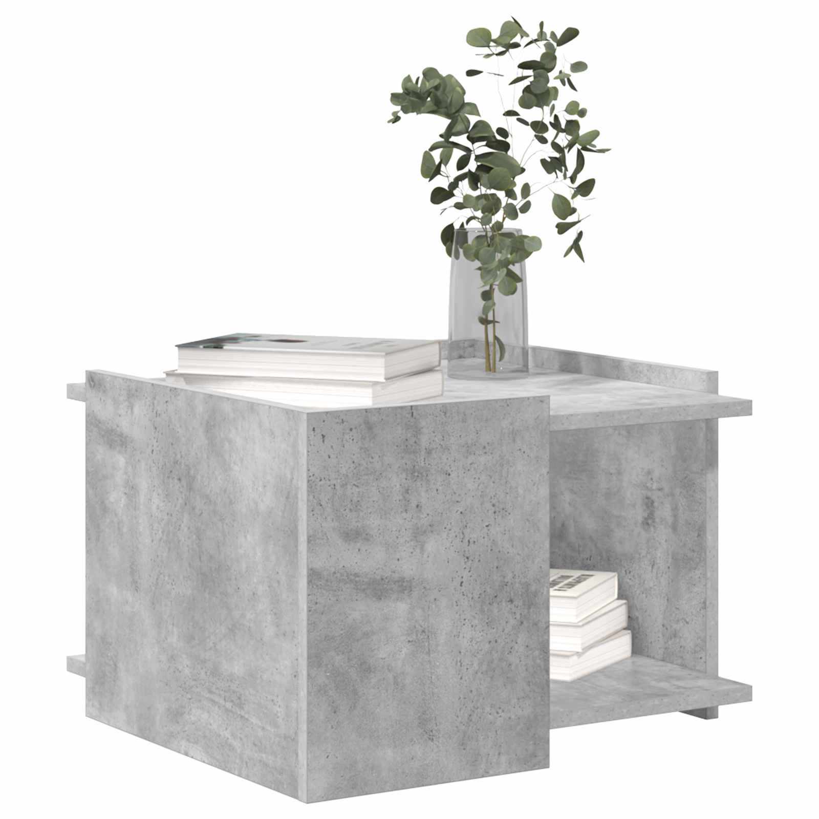 Tavolino da salotto Grigio Cemento 50,5 x 50 x 33 cm | homemem39