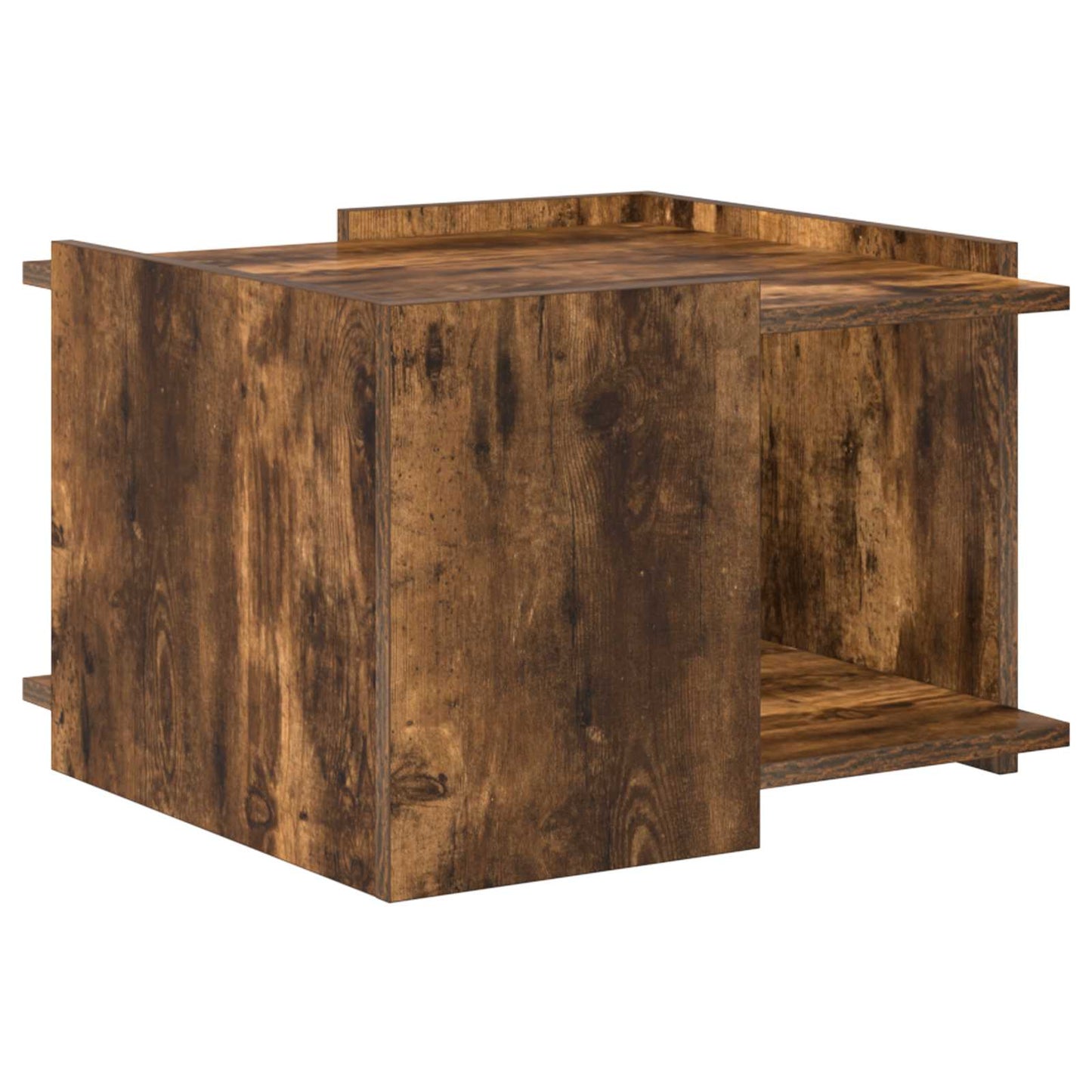 Tavolino da salotto Rovere Fumo 50,5 x 50 x 33 cm | homemem39