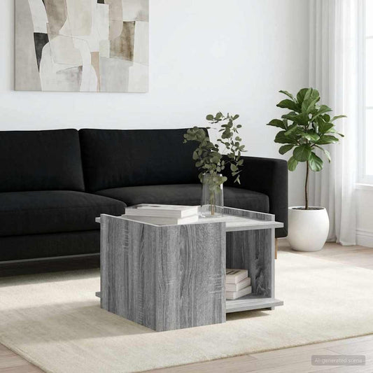 Tavolino da salotto Grigio Sonoma 50,5 x 50 x 33 cm | homemem39