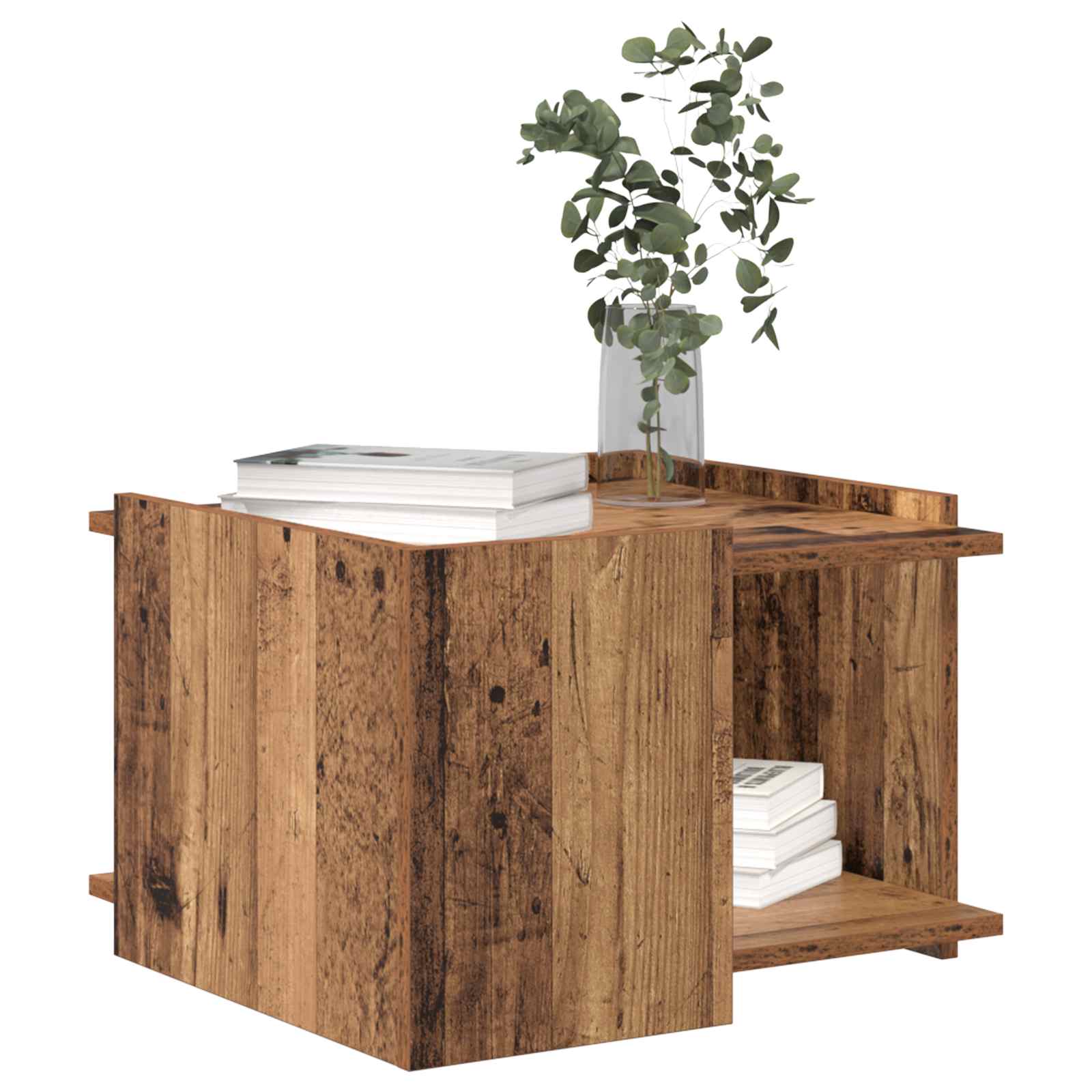 Tavolino da salotto Legno antico 50,5 x 50 x 33 cm | homemem39