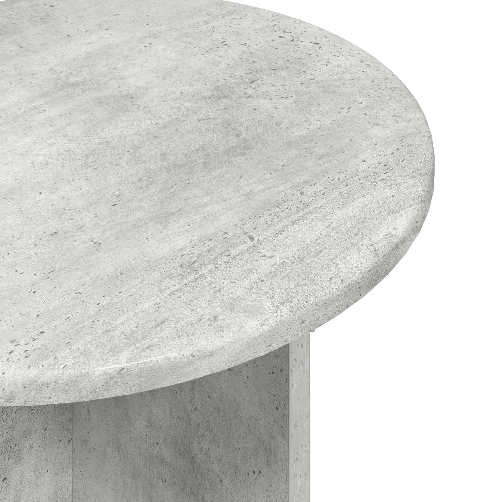 Set tavolini 2 pcs Grigio Cemento Legno ingegnerizzato | homemem39