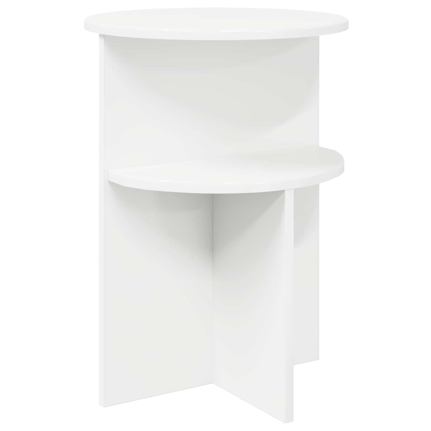 Tavolo laterale Bianco Ø 39,5 x 55 cm Legno ingegnerizzato | homemem39
